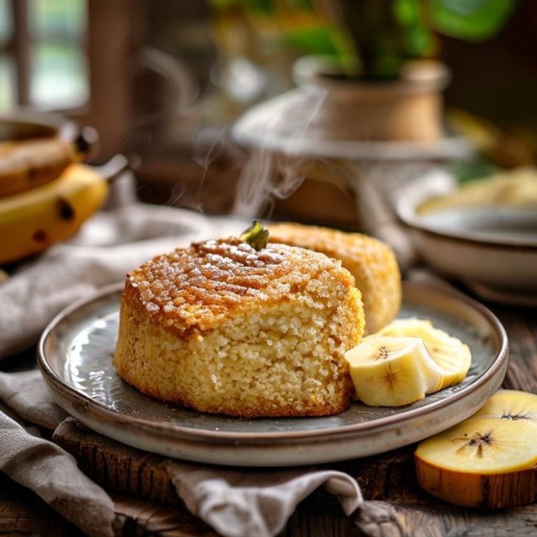 Bolu Pisang Kukus Empuk: Dijamin Lembut Tanpa Mixer!