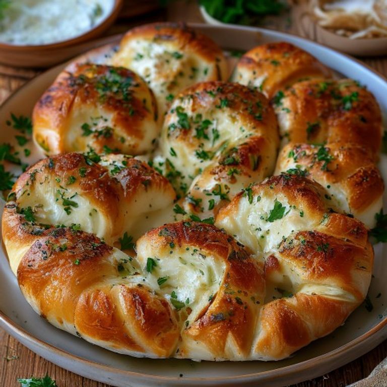 Korean Garlic Cheese Bread Empuk dan Wangi Bawang ala Rumahan