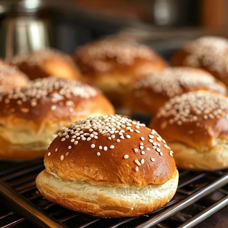 Roti Burger Homemade Super Empuk