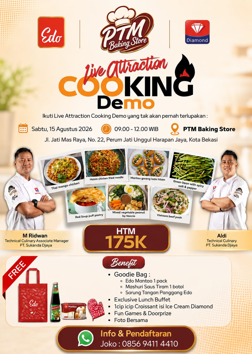 Live Attraction Cooking Demo