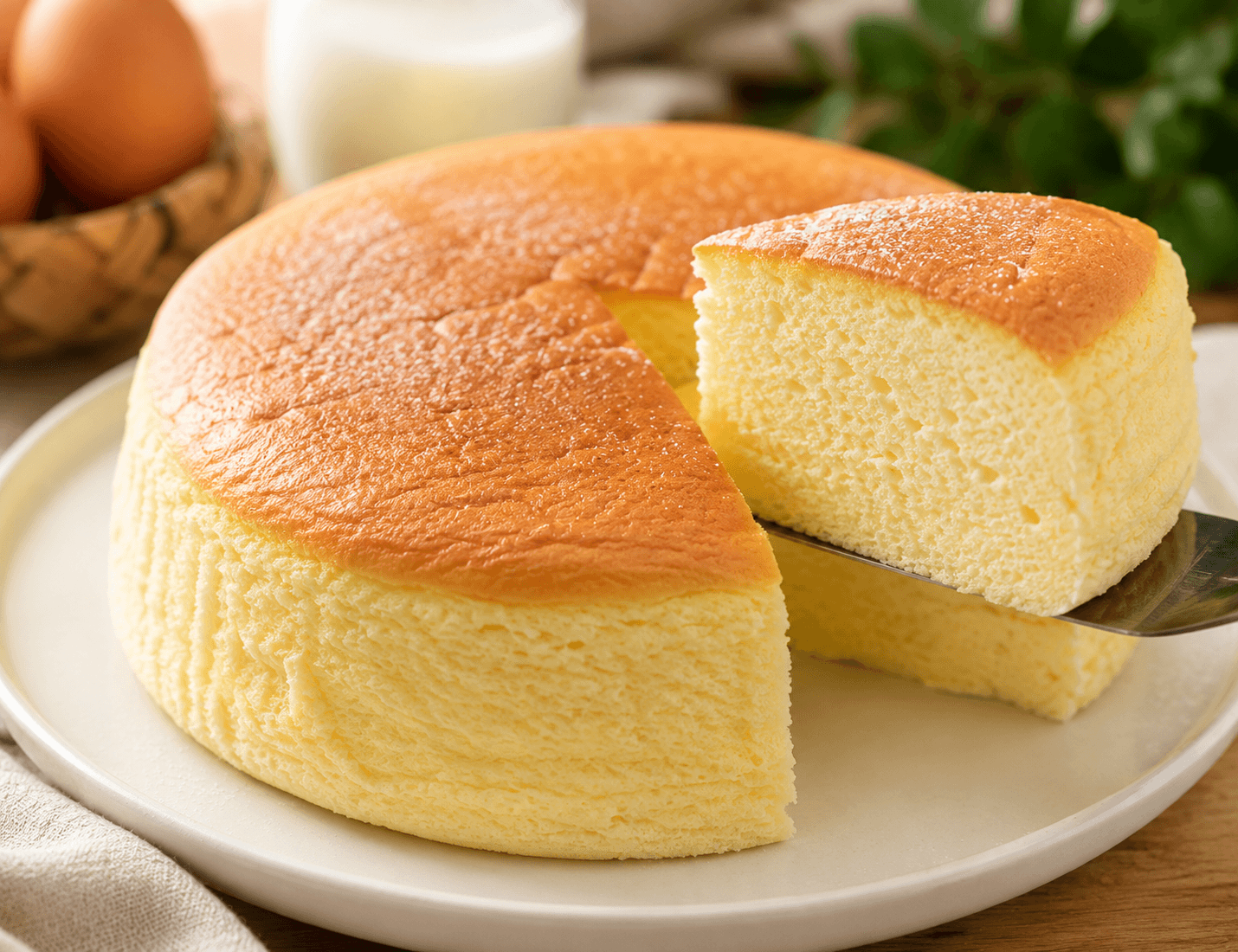 Japanese Cotton Cheesecake Super Fluffy Anti Kempis
