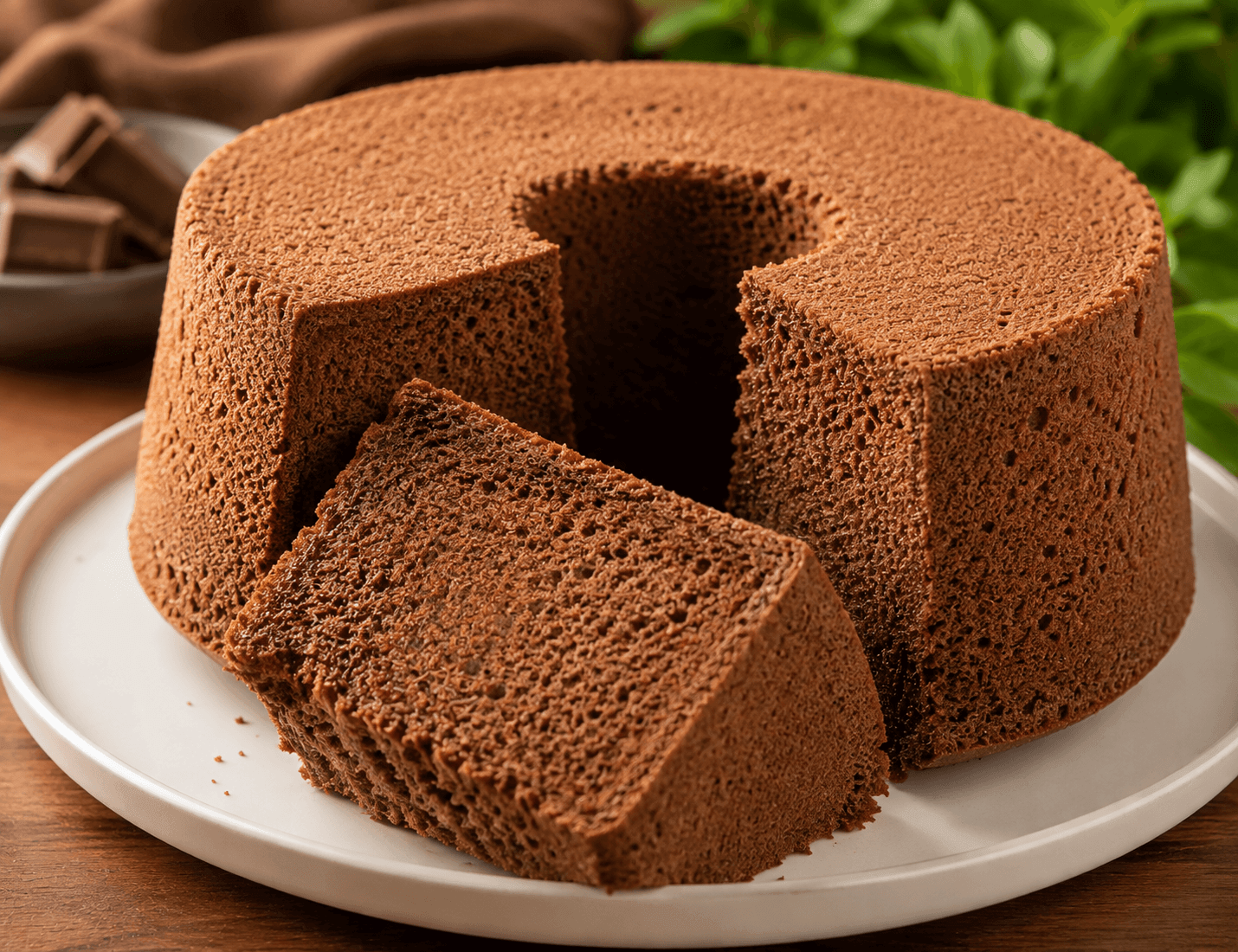 Chiffon Cake Cokelat Anti Seret, Lembut Lumer di Mulut
