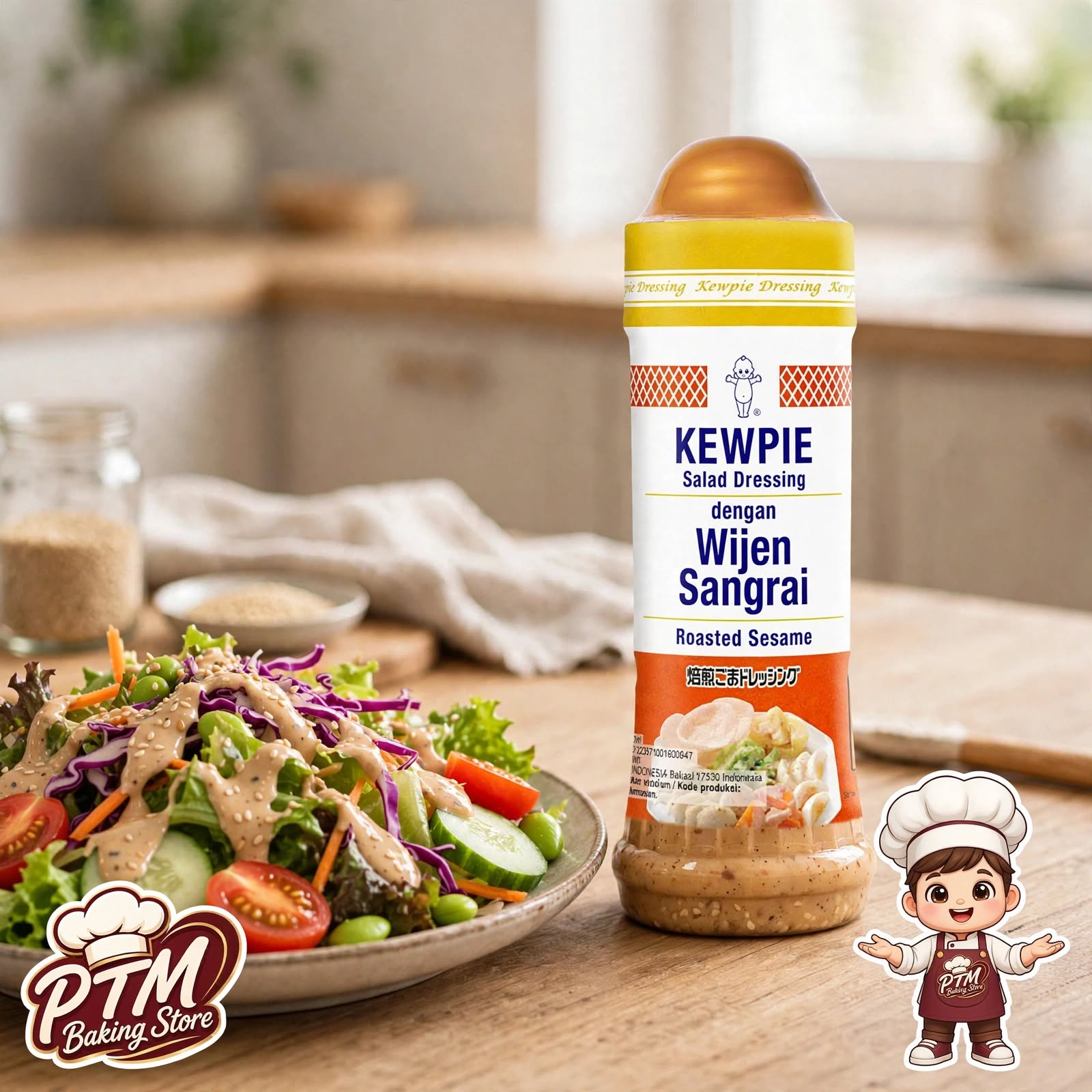 Kewpie Wijen Sangrai 200ml