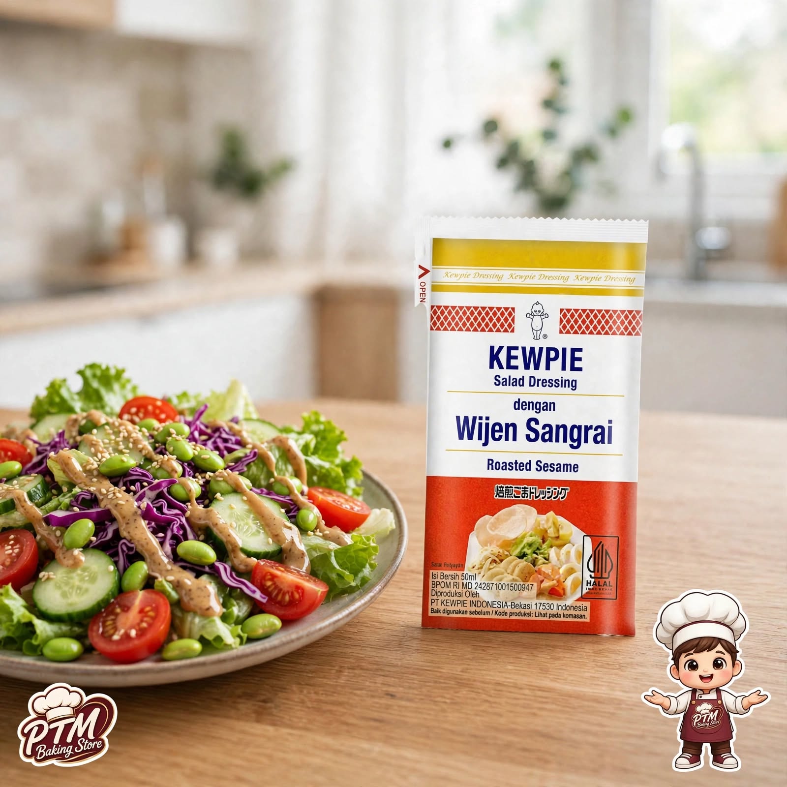 Kewpie Wijen Sangrai 50ml