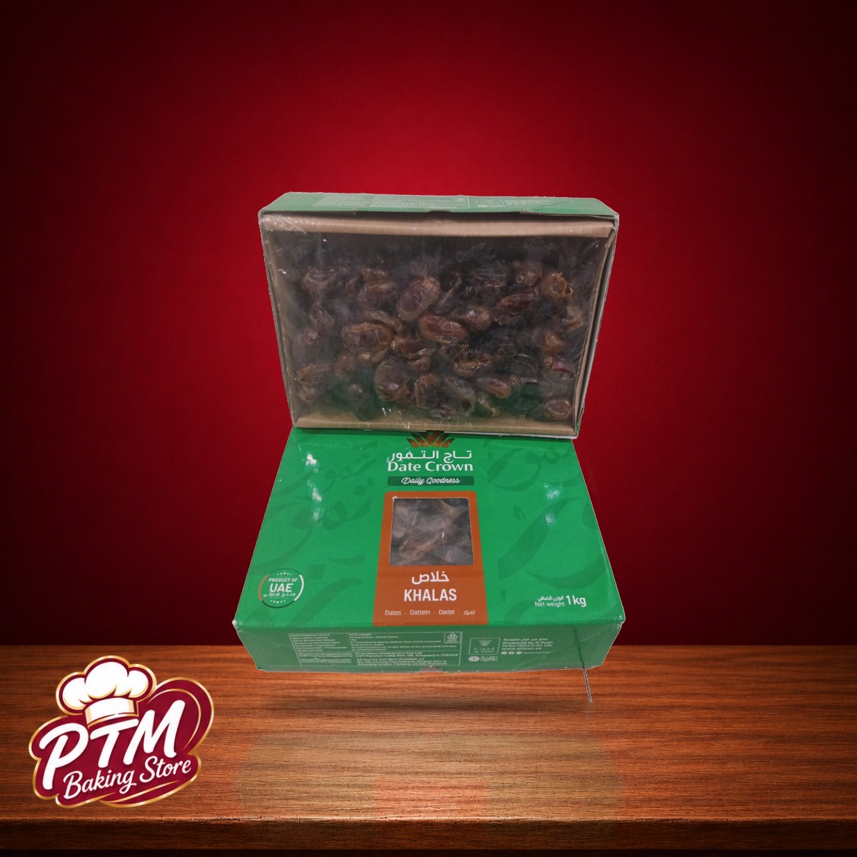 Kurma Date Crown Khalas 1kg