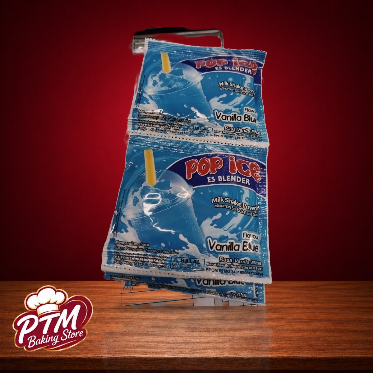 Pop Ice Vanilla Blue 10x25g