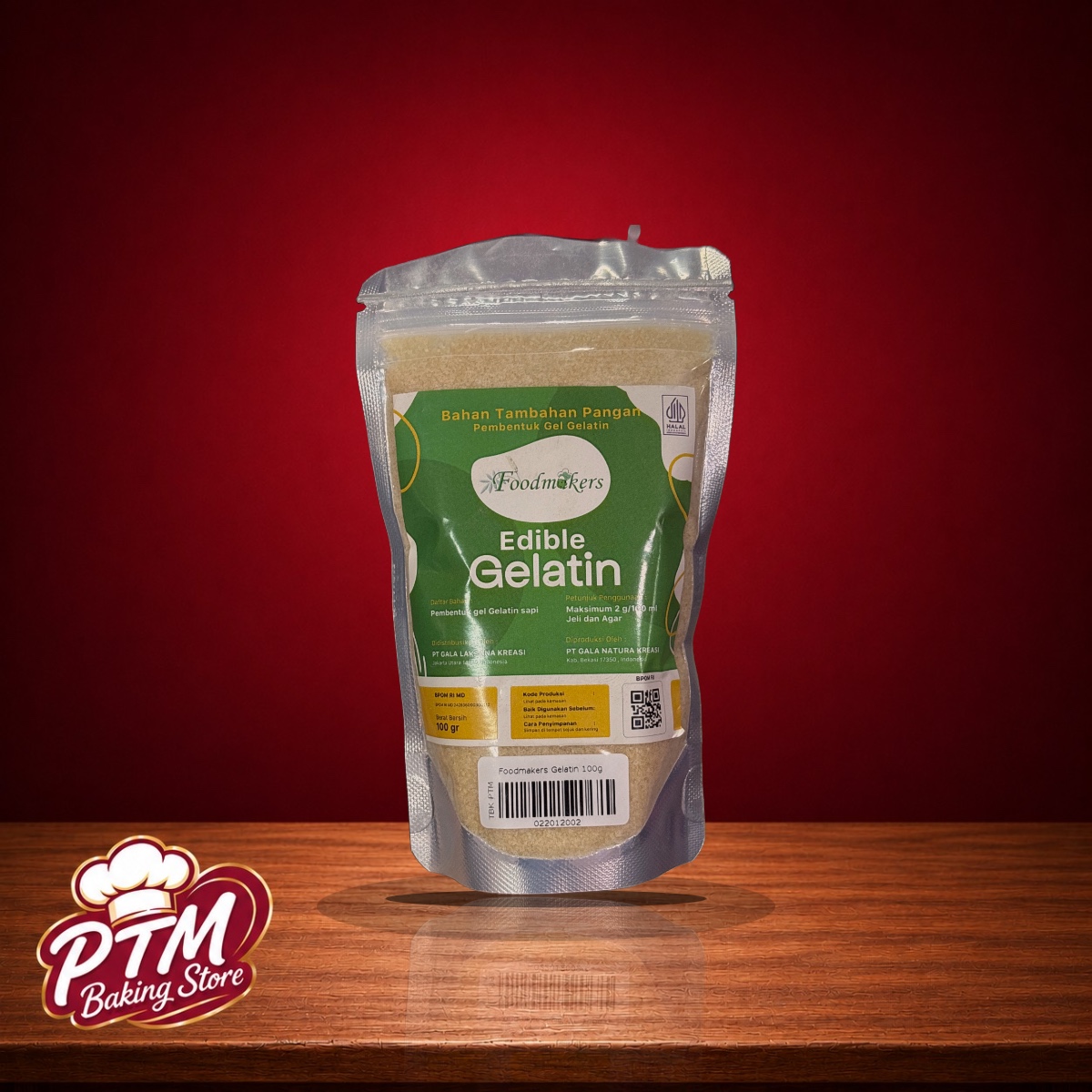 Foodmakers Gelatin 100g
