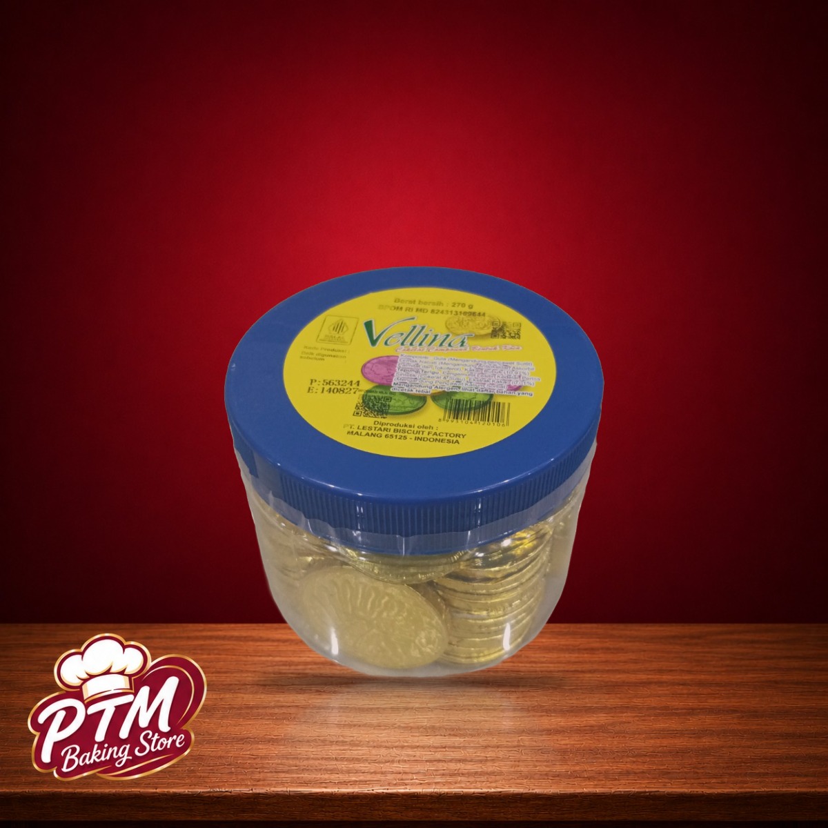 Cokelat Coin Vellina 45x6g