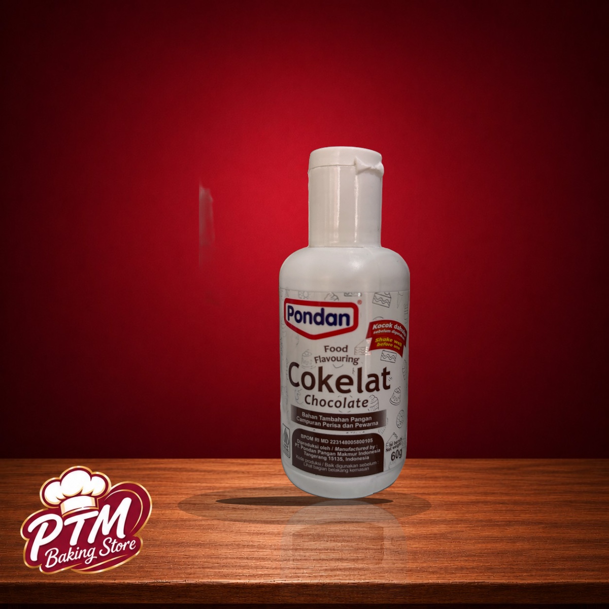 Pondan Perisa Cokelat 60g