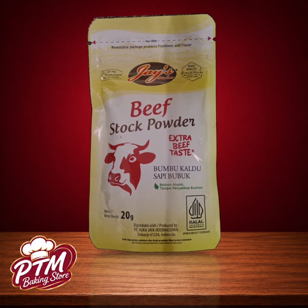 Jay's Beef Stock Powder 20g