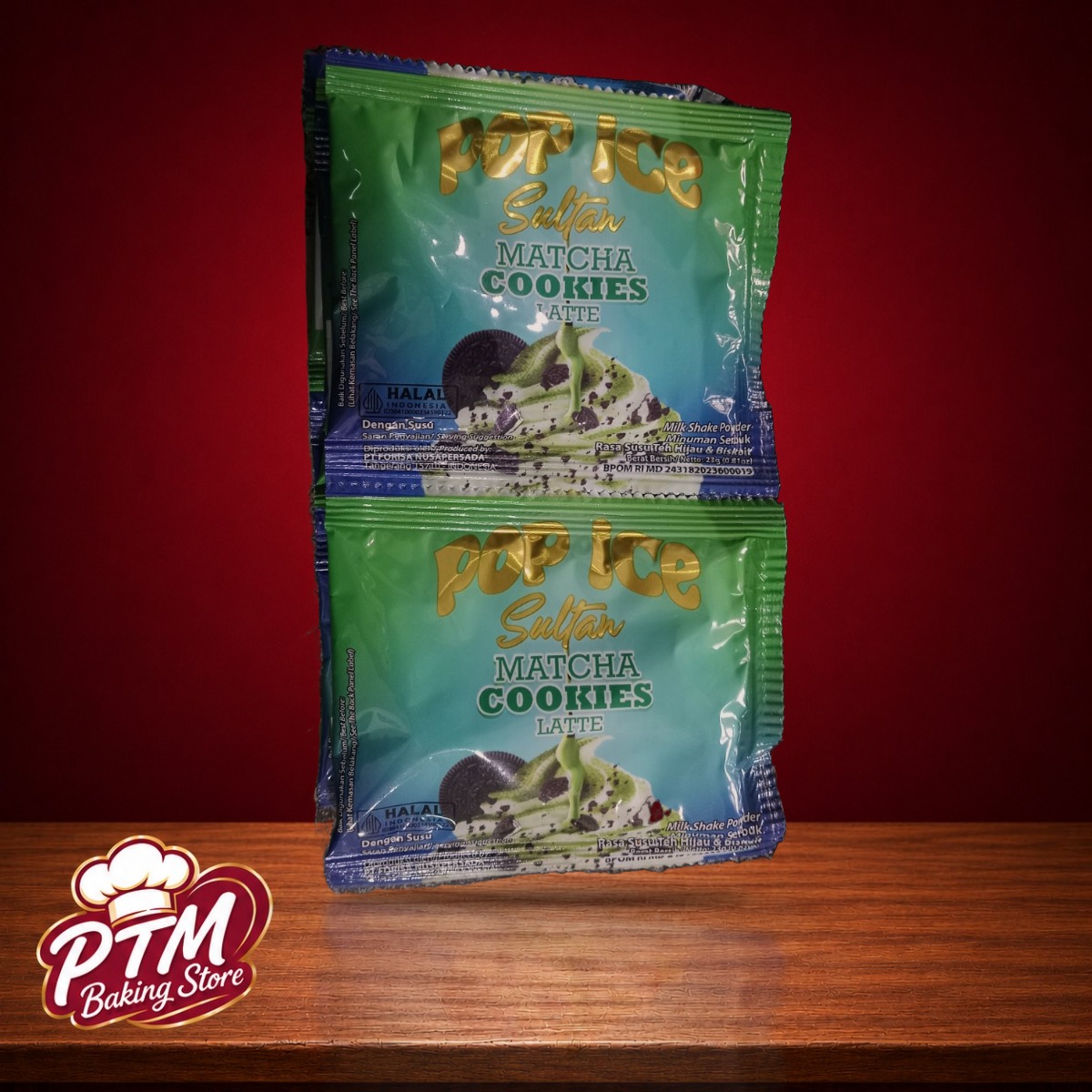 Pop Ice Macha Cookies latte10x23g