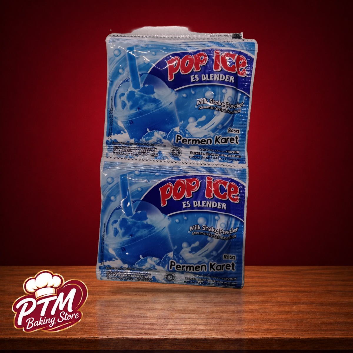 Pop Ice Permen Karet 10x25g