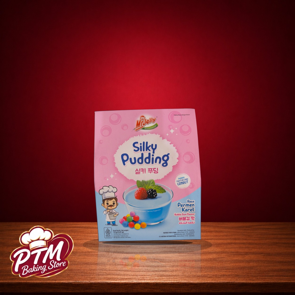 Mr Jelly Silky Bubble 155g
