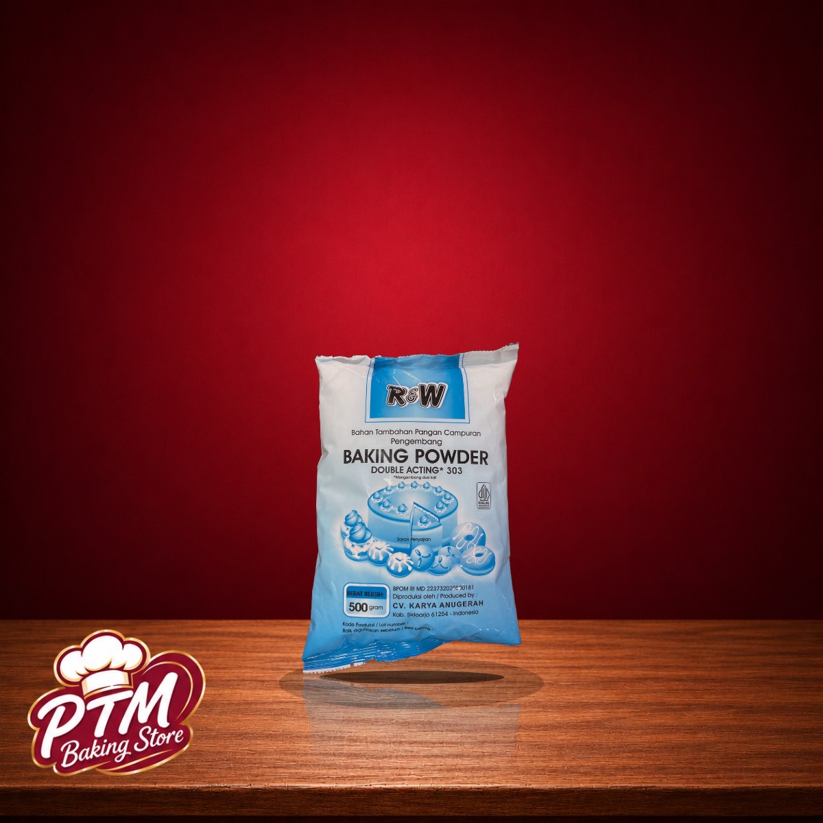 R&W Baking Powder 500g