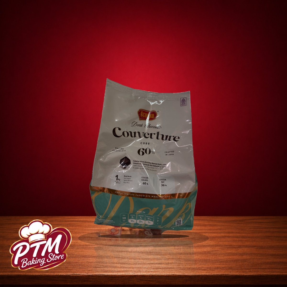 Schoko Counverture 60% 1kg