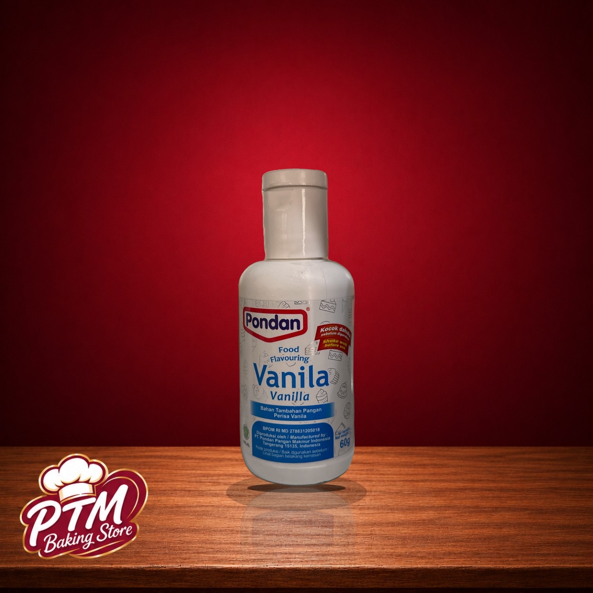 Pondan perisa Vanila 60g