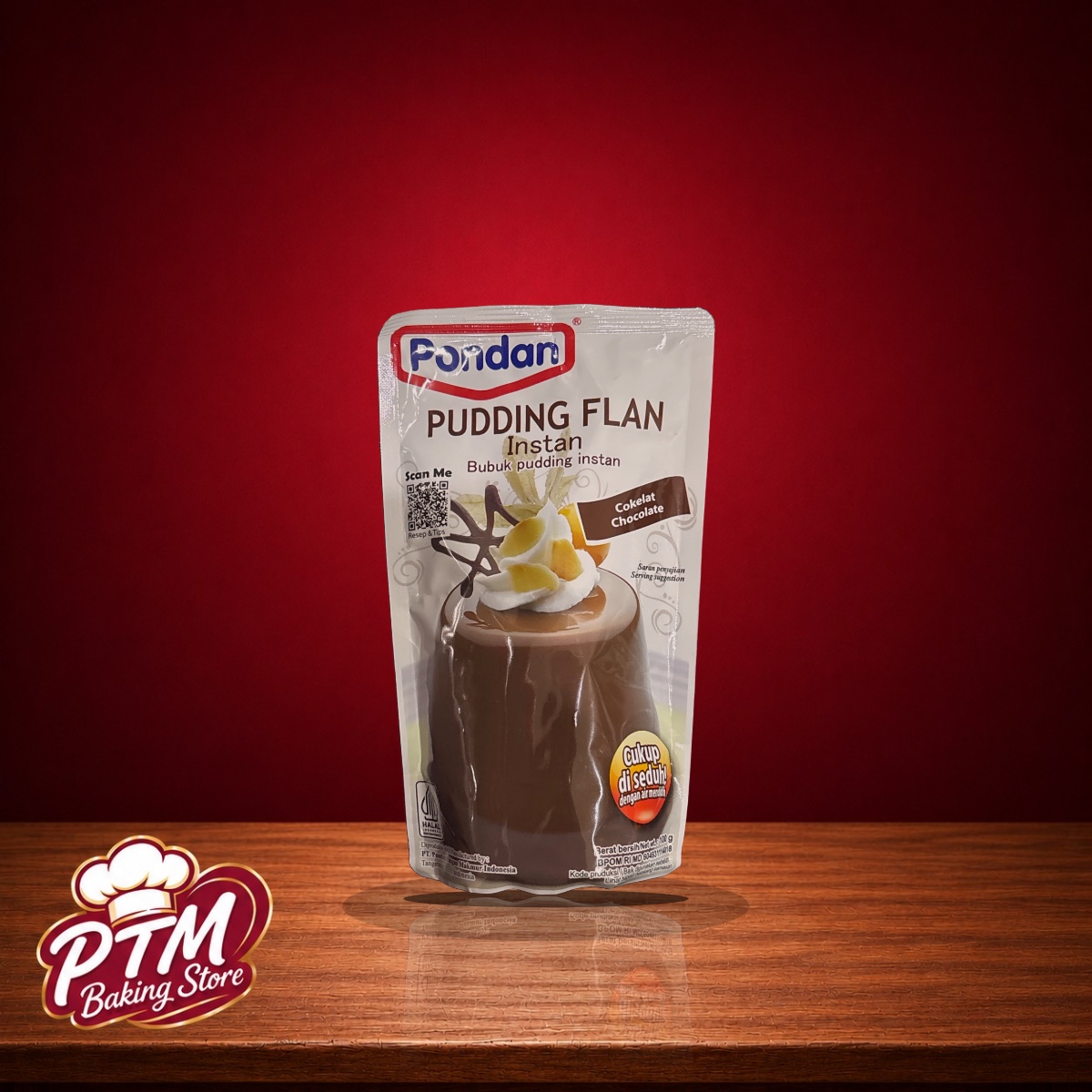 Pondan Pudd Flan Cokelat 100g