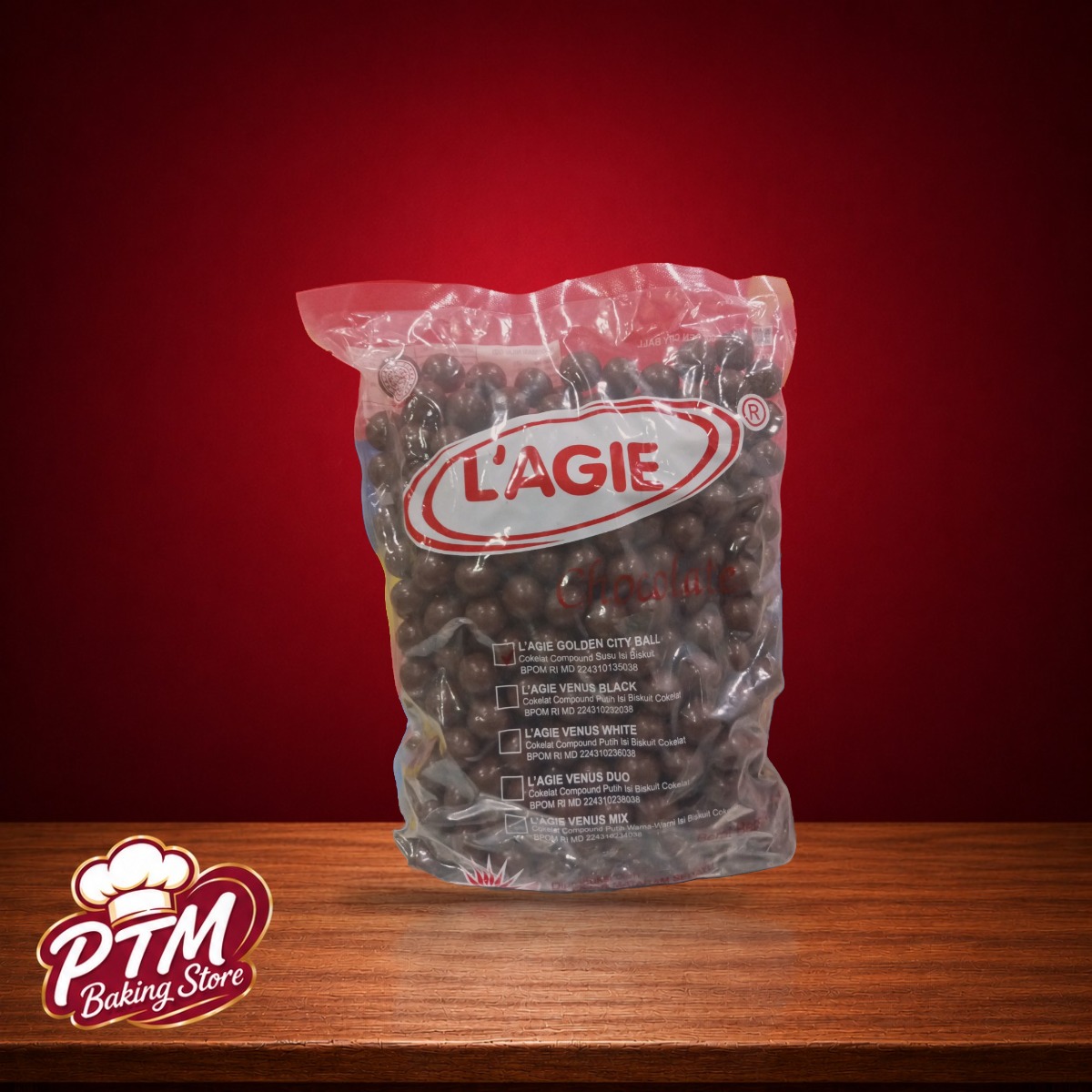 L'agie Golden City Ball 1kg