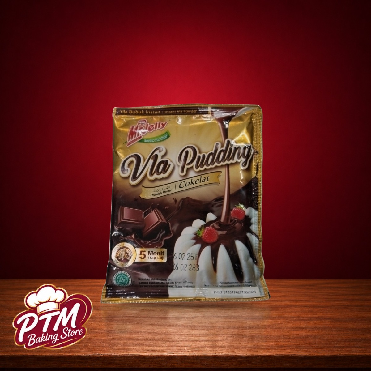 Mr Jelly Vla Cokelat 63g