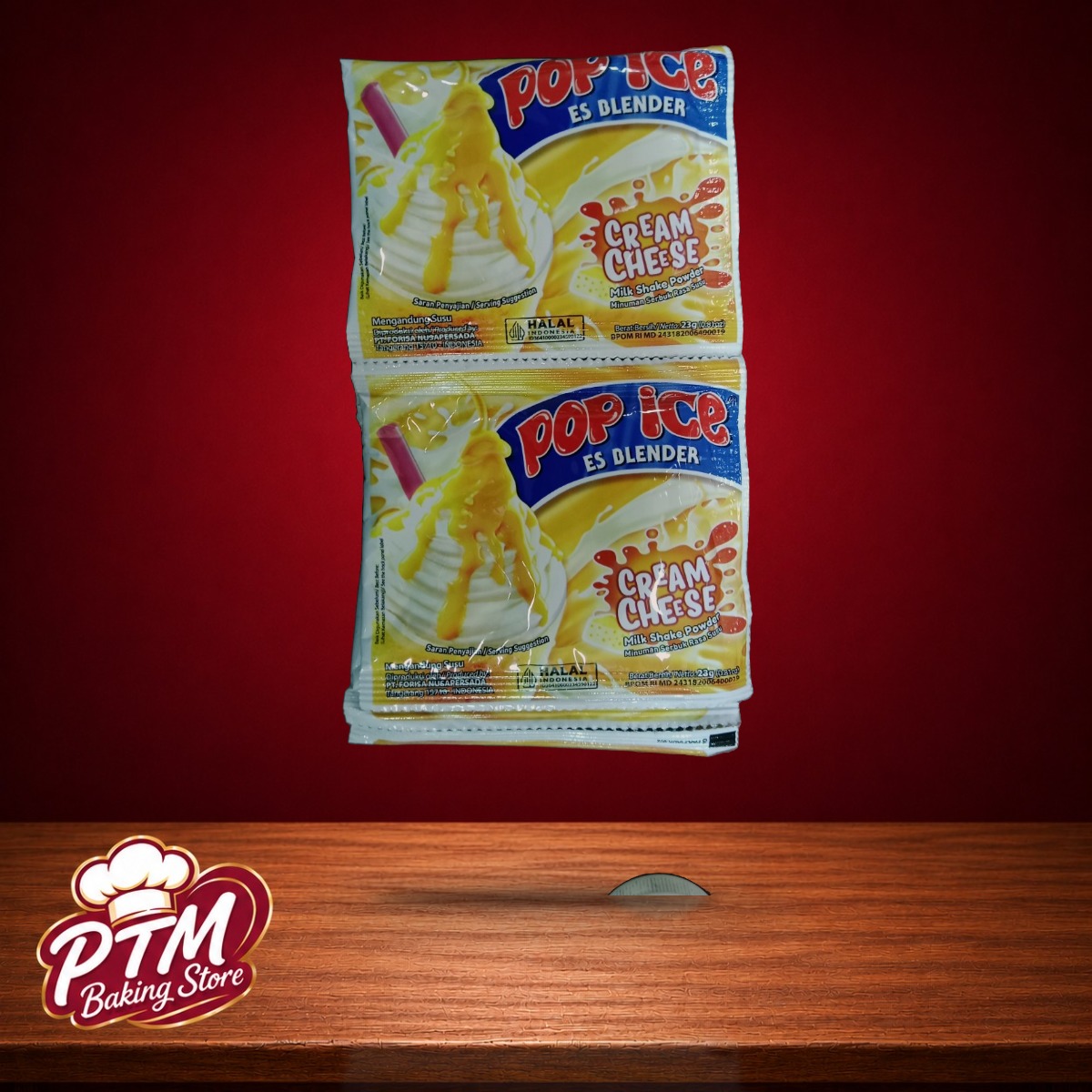 Pop Ice Cream Cheese 10x25g