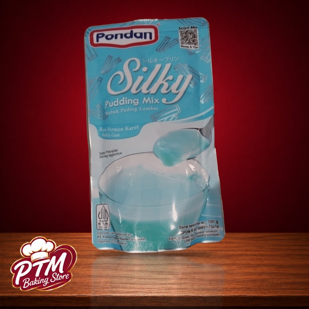 Pondan Silky Bubble 100g