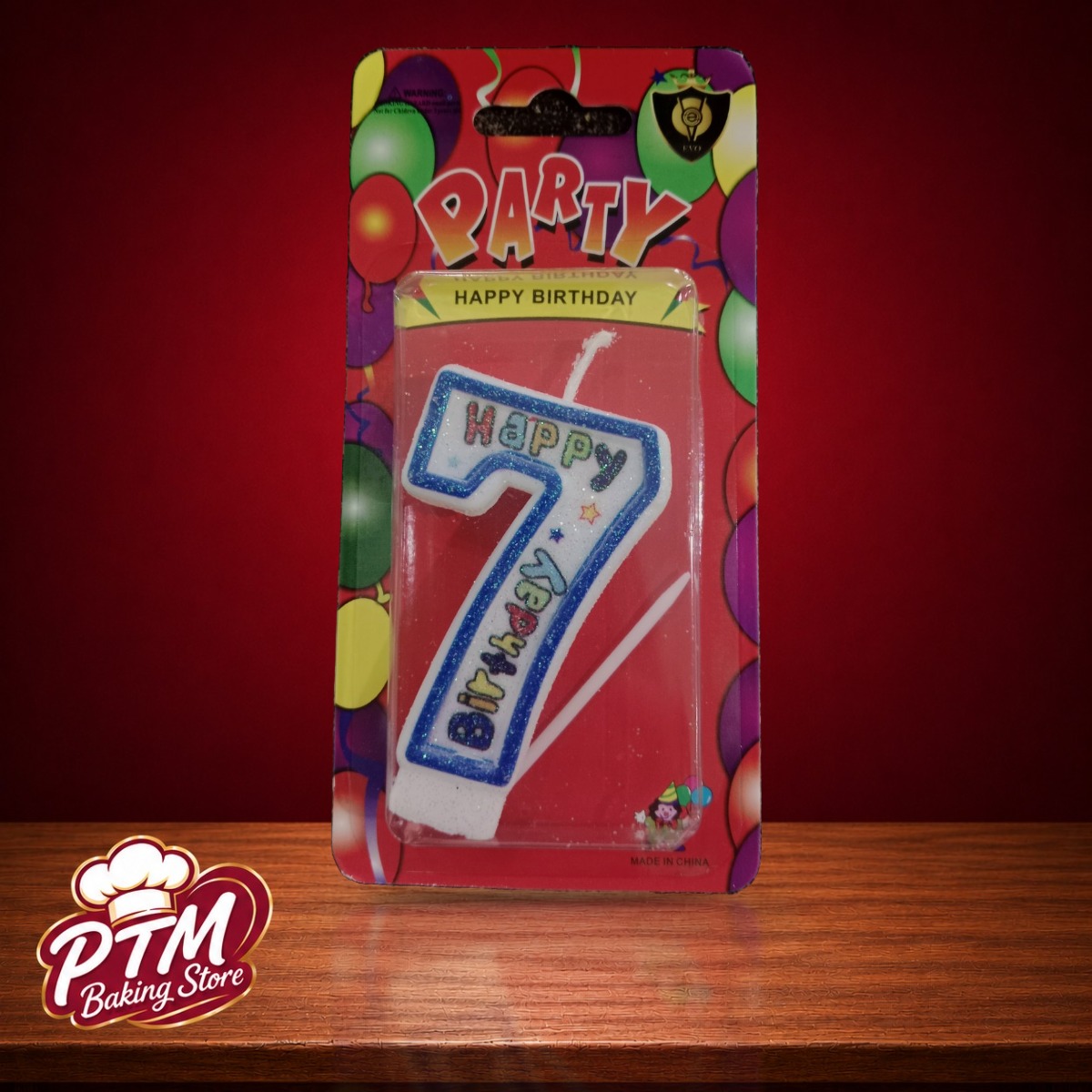 Lilin Angka 7 Clown