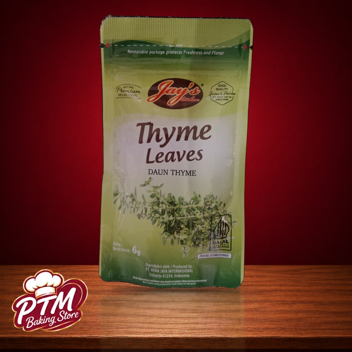 Jay's Thyme Leaves 6g
