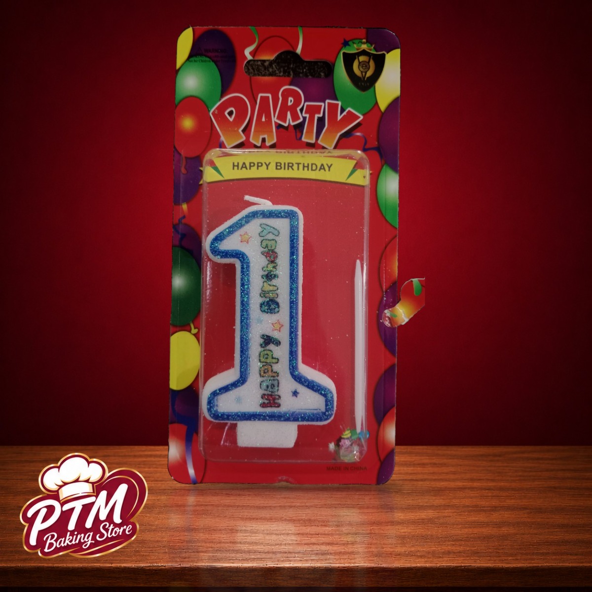 Lilin Angka 1 Clown