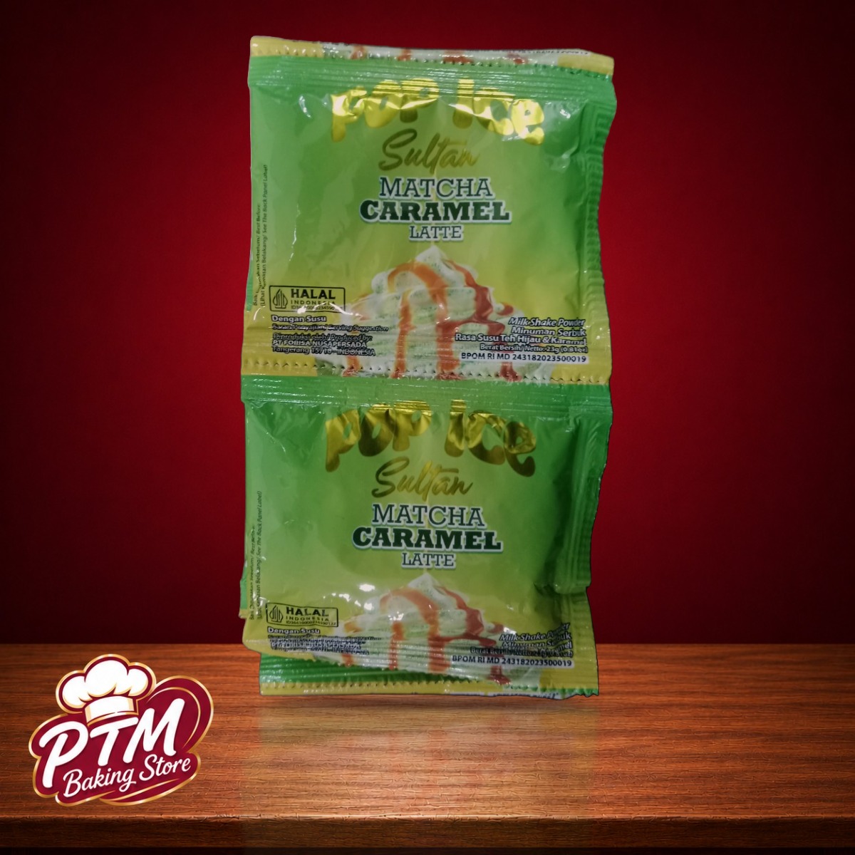 Pop Ice Macha Caramel latte10x23g