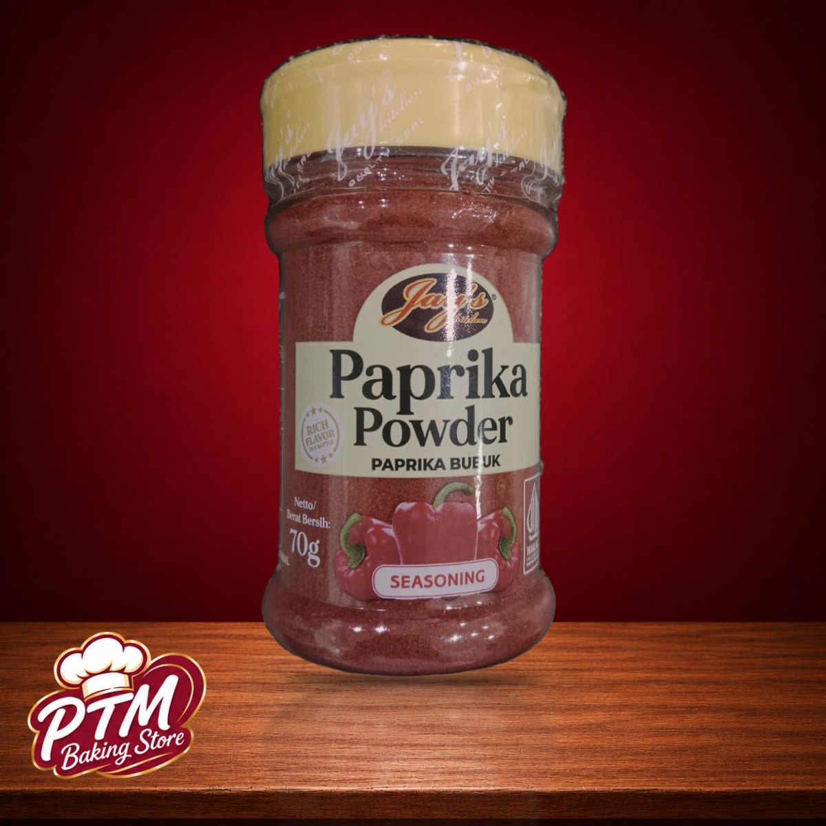 Jay's Paprika Powder 70g