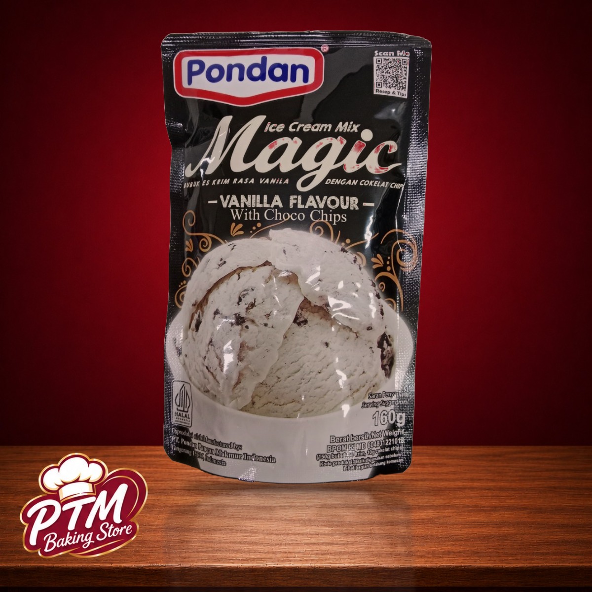 Pondan Ice Cream Vanilla Pch