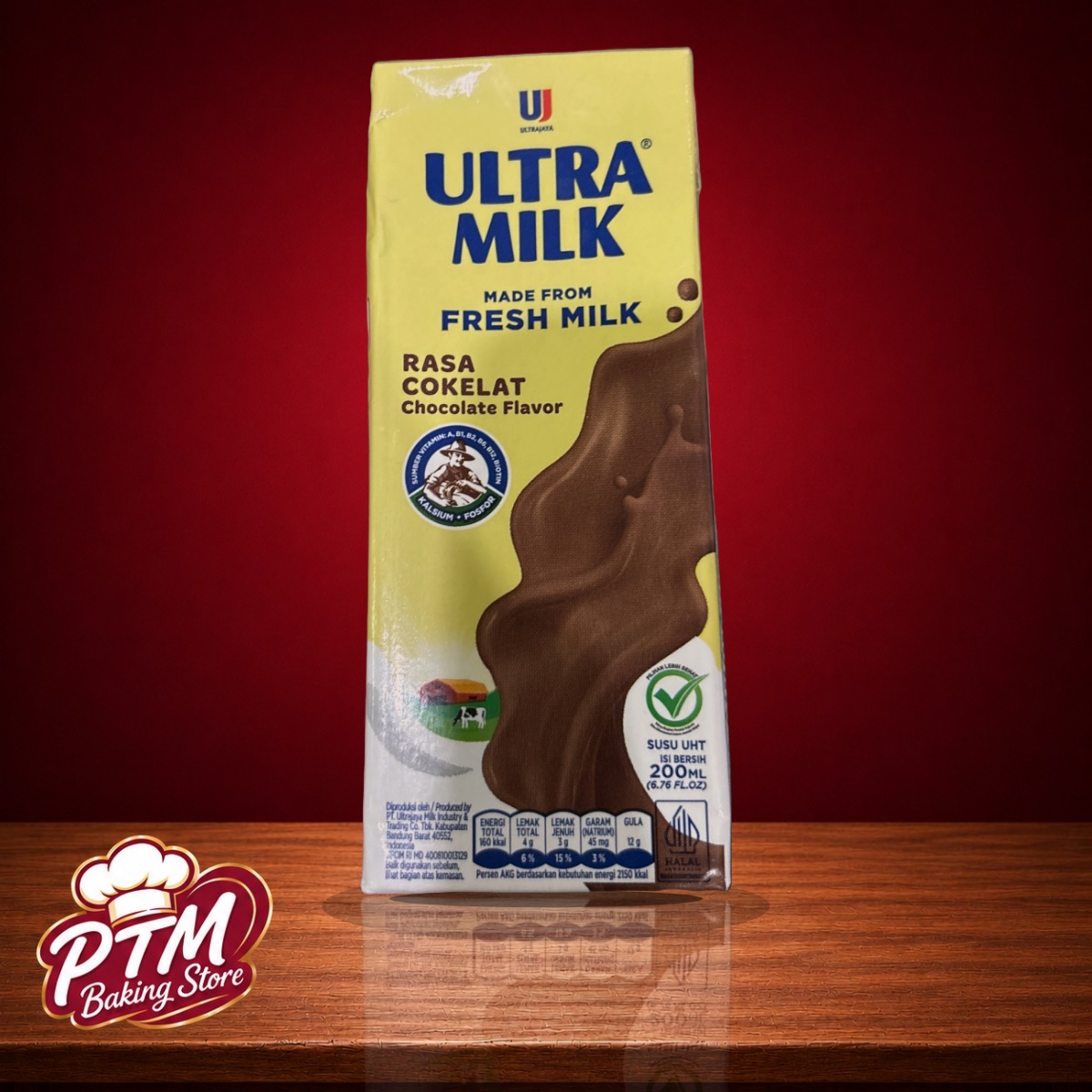 UHT Ultra Milk Cokelat 200ml
