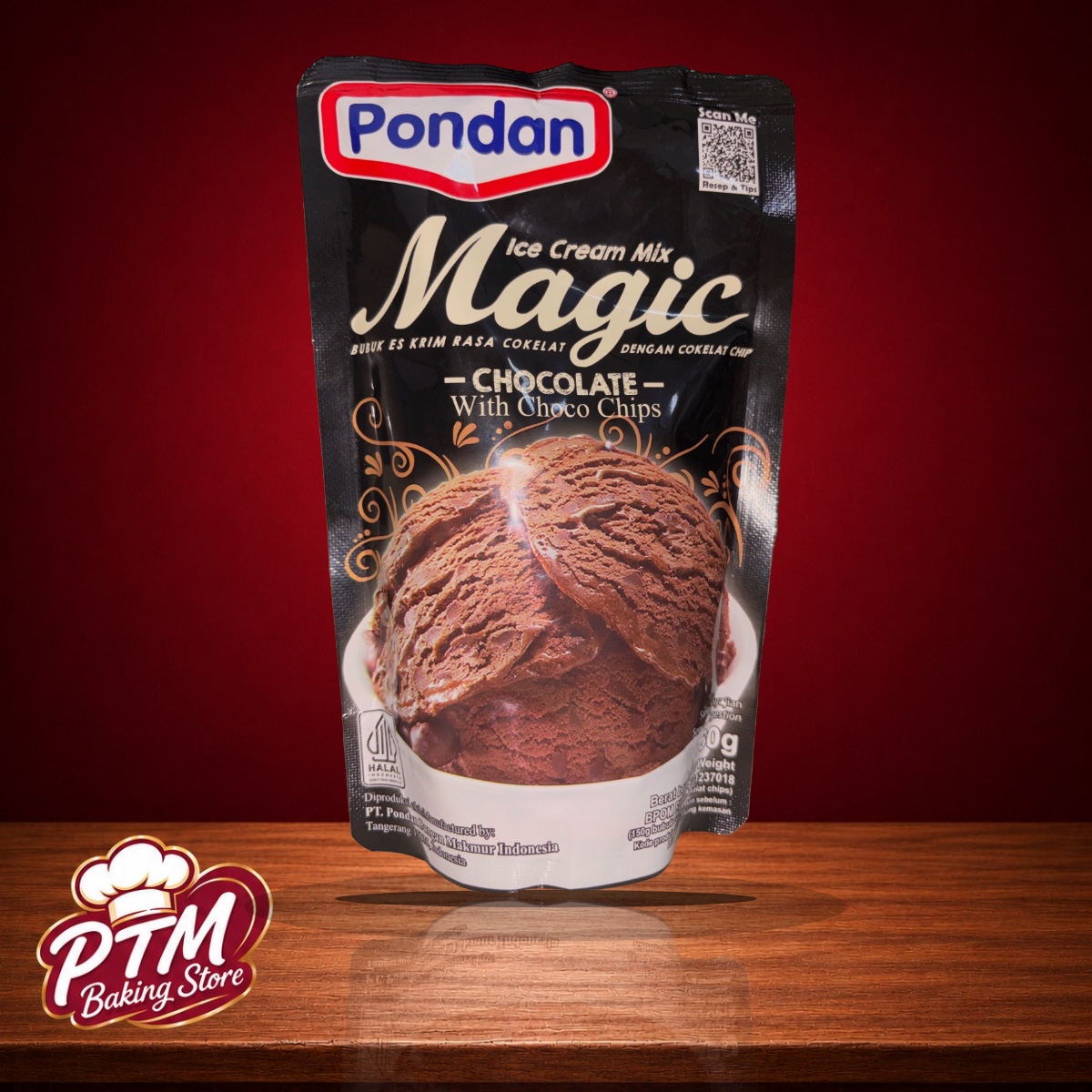 Pondan Ice Cream Cokelat Pch