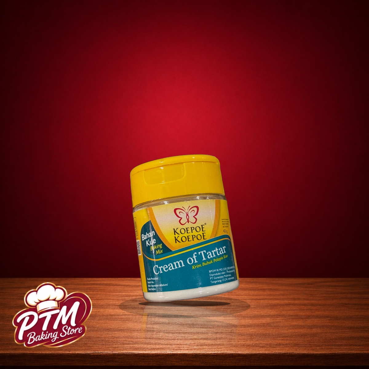 Kupu2 Cream Of Tartar 43g