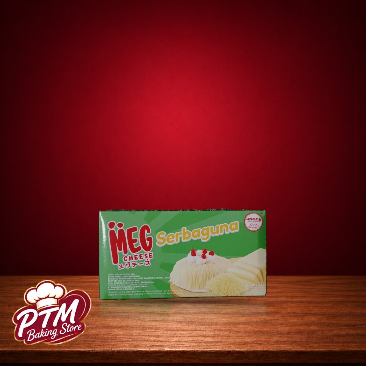 Meg Cheddar Serbaguna 160g