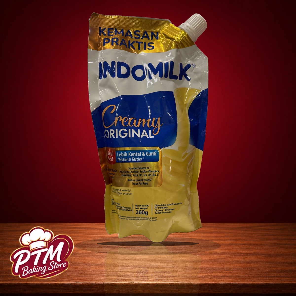 SKM Putih Indomilk 260g