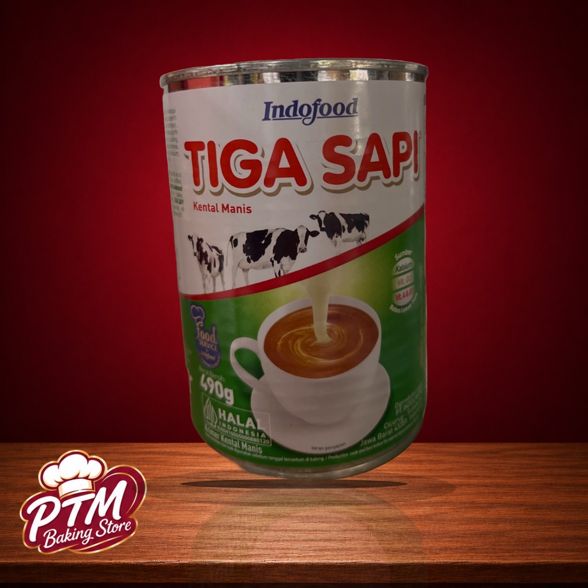 SKM Tiga Sapi Putih 490g