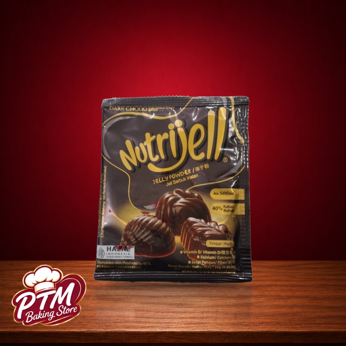 Nutrijell Dark Choco 24g