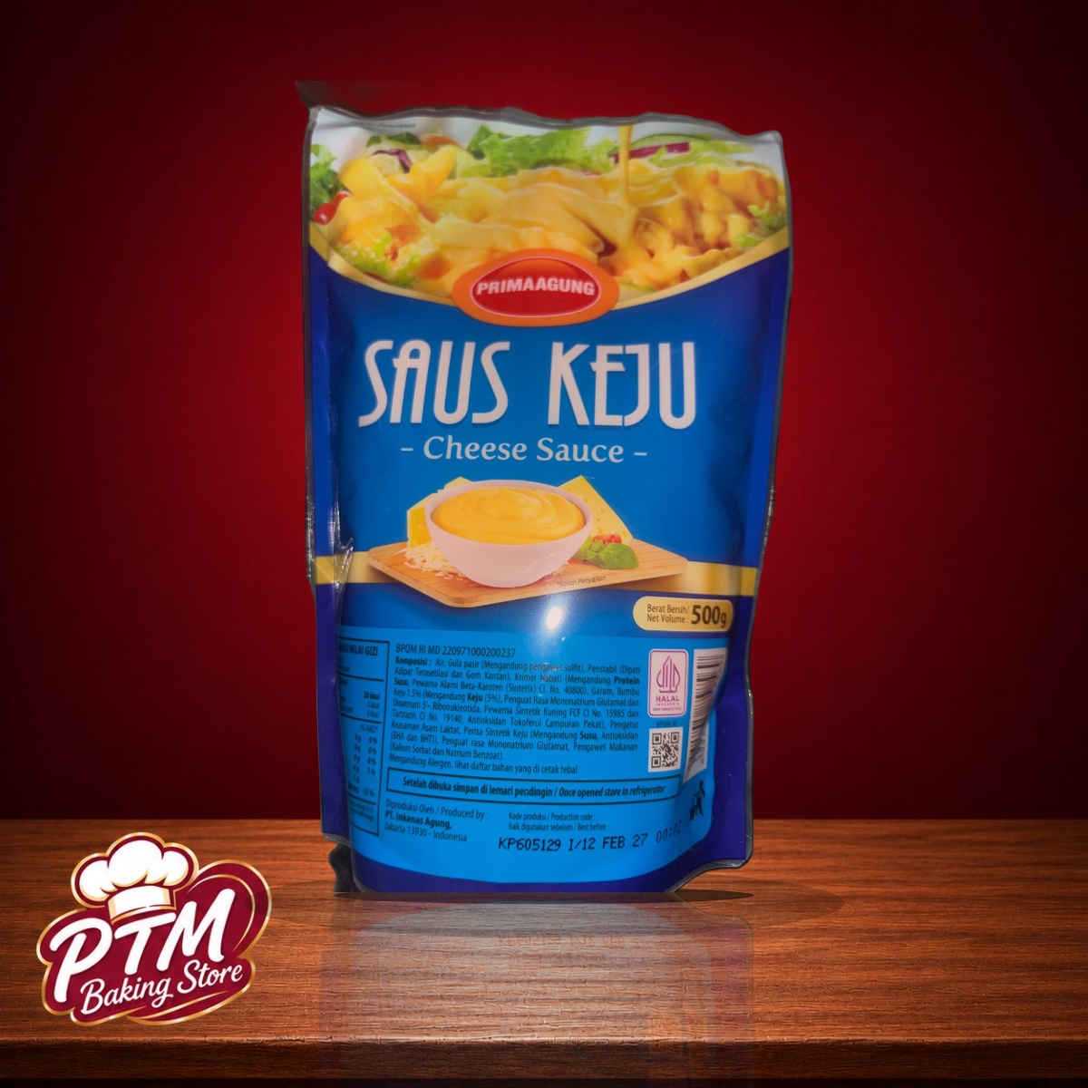 Prima Saus Keju 500g
