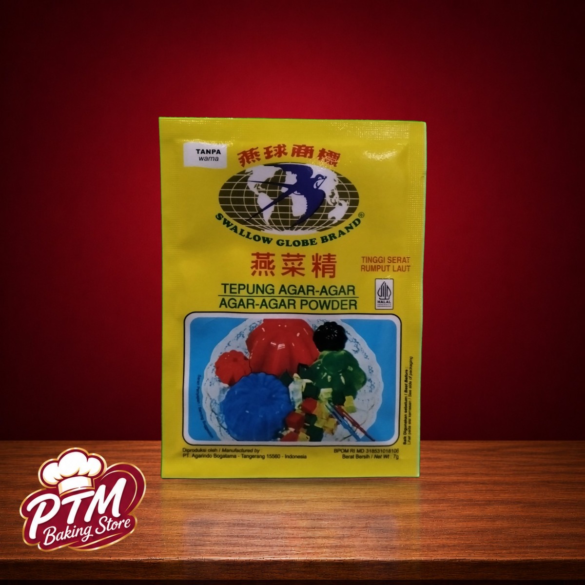 Swallow Globe Agar-Agar Bubuk