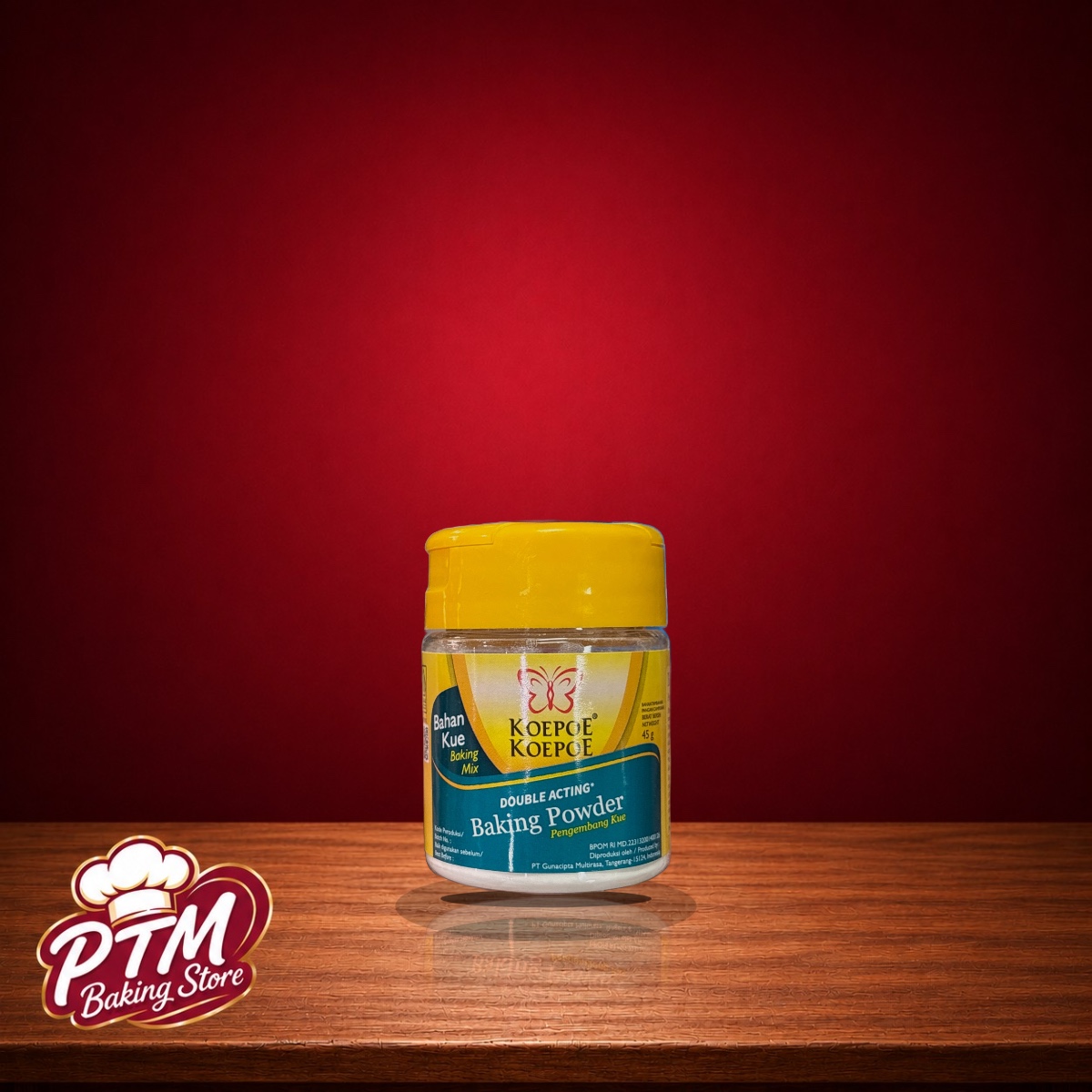 Kupu2 Baking Powder 45g