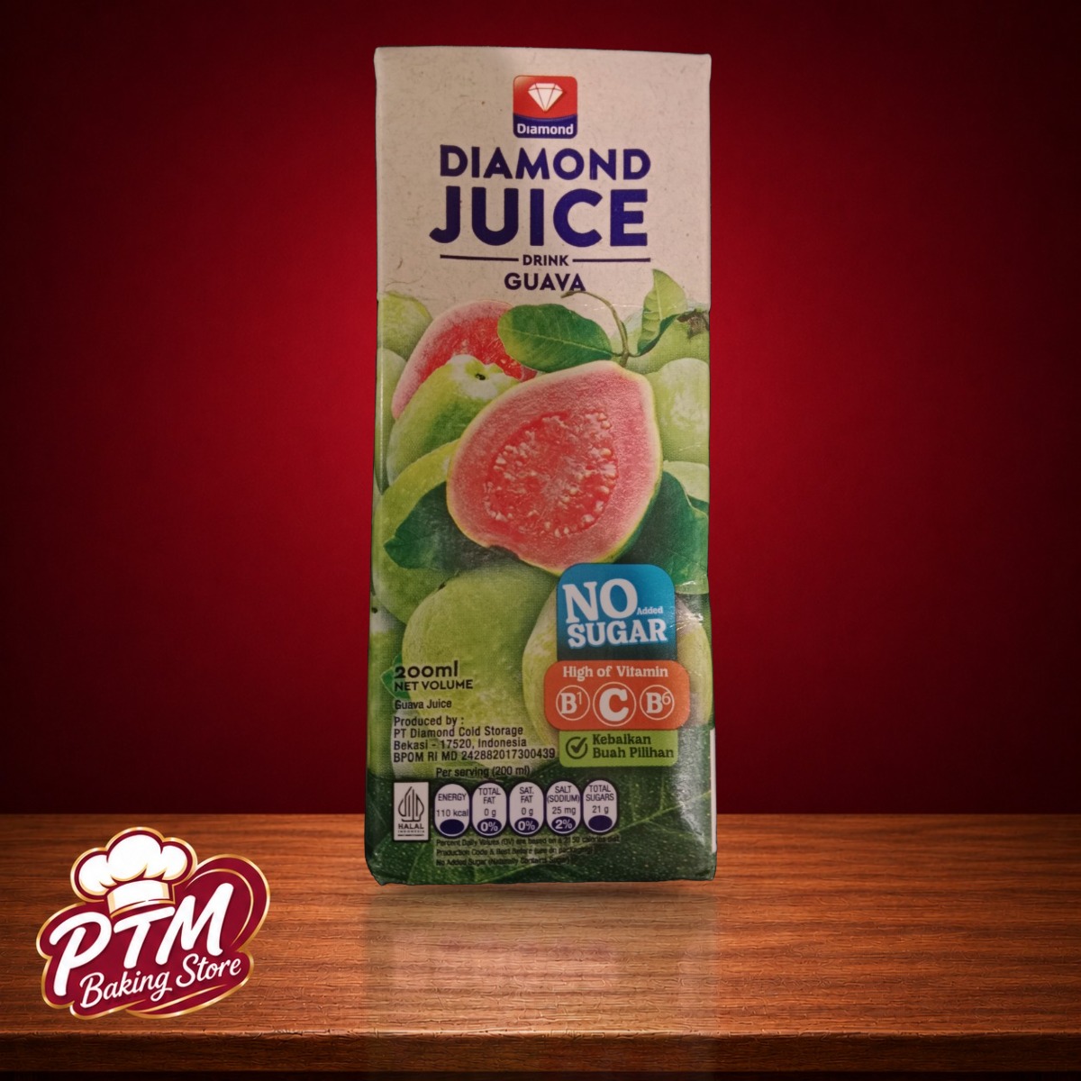 Diamond Juice Guava 200ml