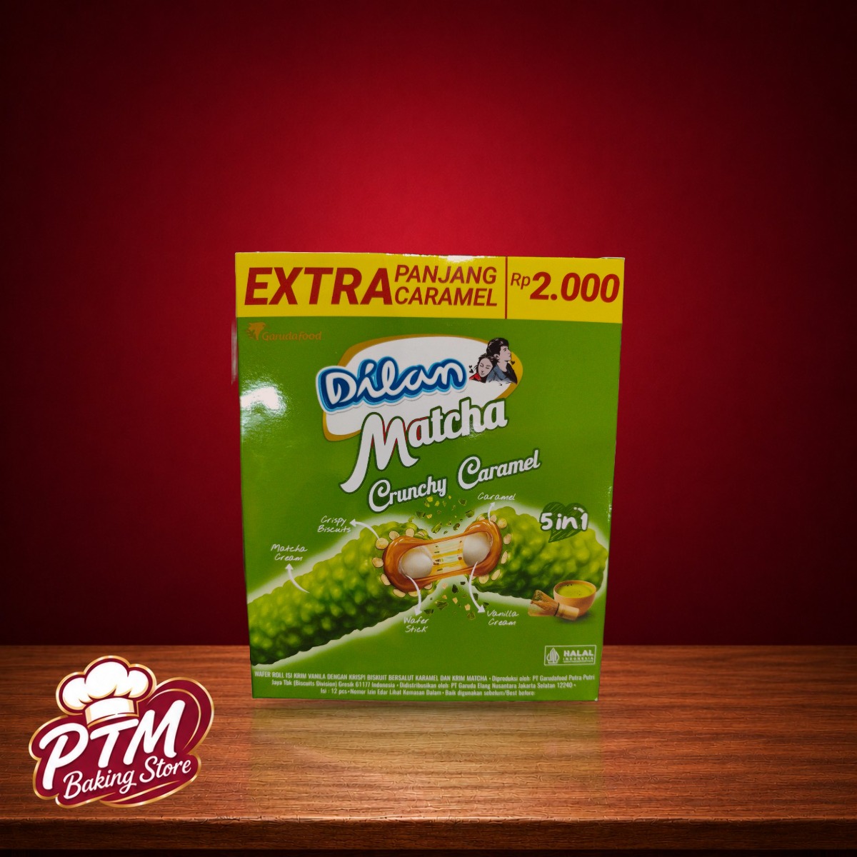 Dilan Choco Matcha 12x25g