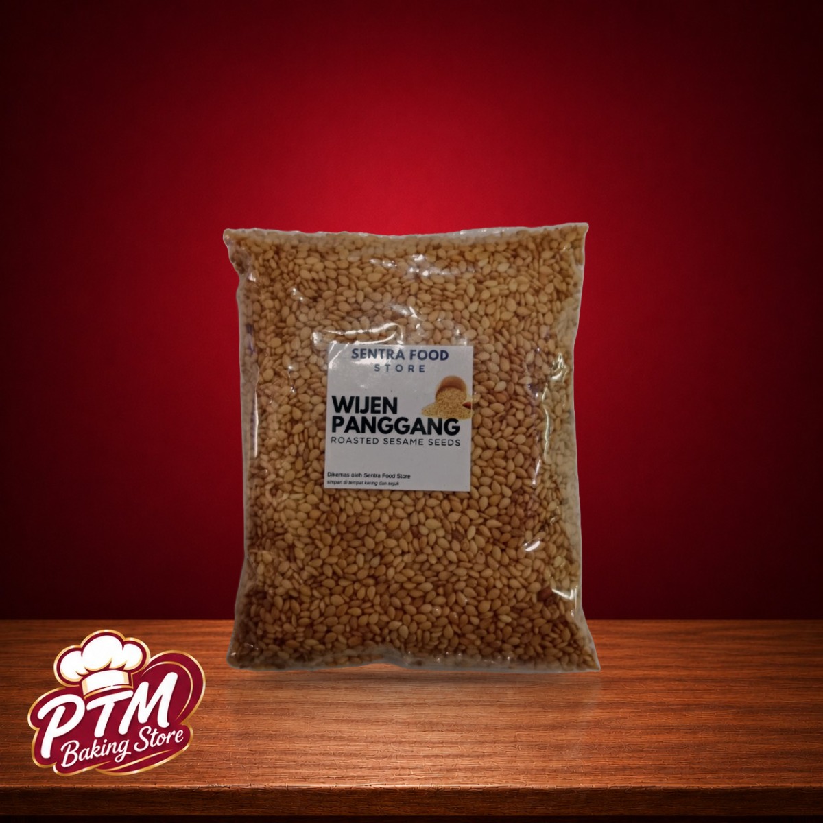 Wijen Putih Panggang 50g
